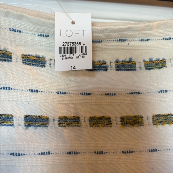 NEW WITH TAG! Loft Skirt - Picture 2 of 8